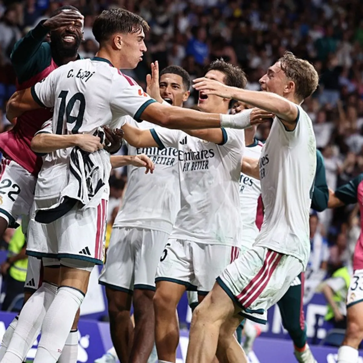 Real Madrid Espanyol'u son dakikada geçti!