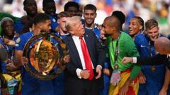 Trump Dünya Kupası finaline katılacak ve kupayı sunacak