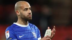 Ex-Birmingham winger Graham in hospital after serious accident