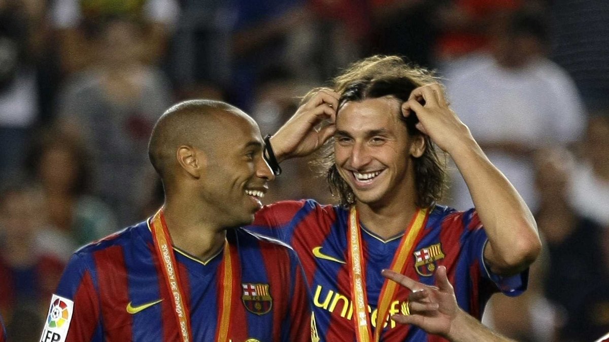 Henry ve Ibrahimovic eski günlerdeki gibi!