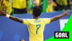 Vinicius Jr, İskoçya'nın Brezilya'ya erken liderlik etme hatasına saldırdı