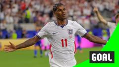 Yedek Rashford, İngiltere'nin Hırvatistan'a karşı dördüncü golünü attı