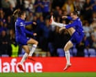 Kaptein erkenden harika bir vuruş yaparak Chelsea WCL'nin Avusturya Viyana'ya karşı kazanmasını sağladı